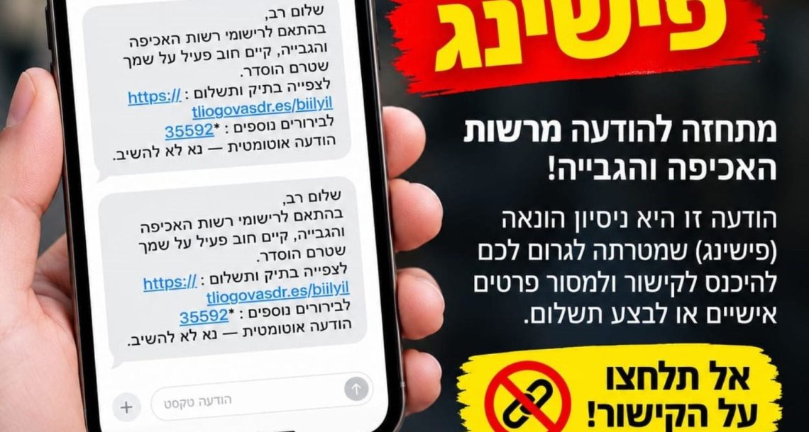 העוקץ מגיע לרעננה: העירייה מזהירה מהודעות תשלום מזויפות, אחרי הונאות ענק בכפר סבא ובהרצליה